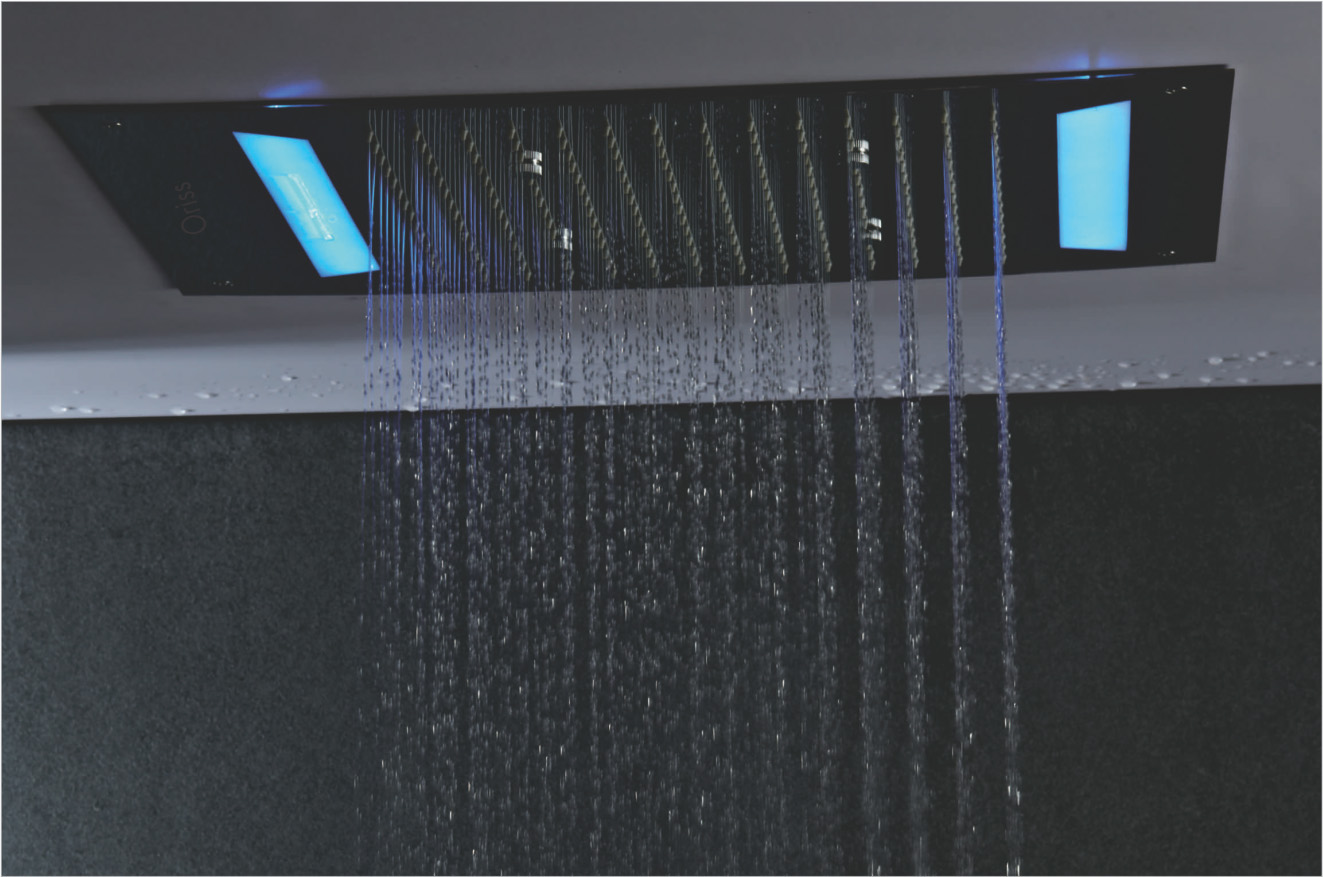 LED Ceiling Rain Shower